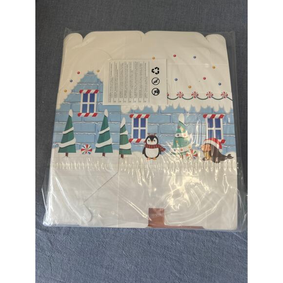 24 PCS 3D Christmas House Cardboard Treat Boxes, Goodie Paper Boxes- 4 Designs - Picture 7 of 7